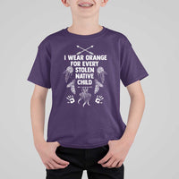 I Wear Orange For Every Stolen American Native Child T Shirt For Kid - Wonder Print Shop