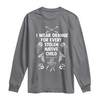 I Wear Orange For Every Stolen American Native Child Long Sleeve Shirt - Wonder Print Shop