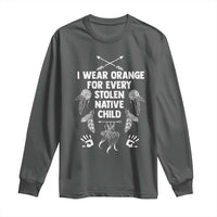 I Wear Orange For Every Stolen American Native Child Long Sleeve Shirt - Wonder Print Shop