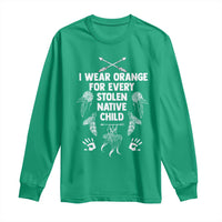 I Wear Orange For Every Stolen American Native Child Long Sleeve Shirt - Wonder Print Shop