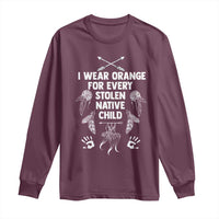 I Wear Orange For Every Stolen American Native Child Long Sleeve Shirt - Wonder Print Shop