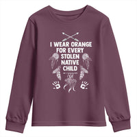I Wear Orange For Every Stolen American Native Child Youth Sweatshirt - Wonder Print Shop