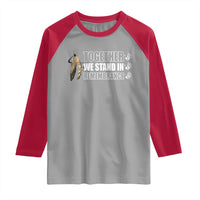 Native American Every Child Raglan Shirt Together We Stand in Remembrance 215 Stolen Children - Wonder Print Shop