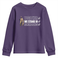 Native American Every Child Youth Sweatshirt Together We Stand in Remembrance 215 Stolen Children - Wonder Print Shop