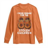 I Wear Orange For Every Stolen American Native Child Long Sleeve Shirt Orange Day - Wonder Print Shop