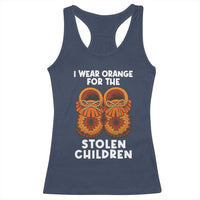 I Wear Orange For Every Stolen American Native Child Racerback Tank Top Orange Day - Wonder Print Shop