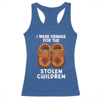 I Wear Orange For Every Stolen American Native Child Racerback Tank Top Orange Day - Wonder Print Shop