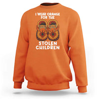 I Wear Orange For Every Stolen American Native Child Sweatshirt Orange Day - Wonder Print Shop