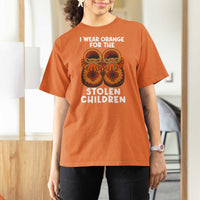 I Wear Orange For Every Stolen American Native Child T Shirt For Women Orange Day - Wonder Print Shop