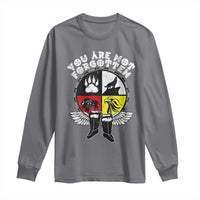Native American Indian Long Sleeve Shirt You Are Not Forgotten - Wonder Print Shop