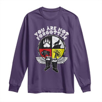 Native American Indian Long Sleeve Shirt You Are Not Forgotten - Wonder Print Shop