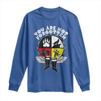 Native American Indian Long Sleeve Shirt You Are Not Forgotten - Wonder Print Shop