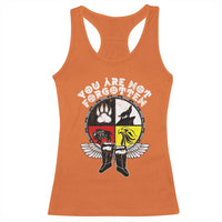 Native American Indian Racerback Tank Top You Are Not Forgotten - Wonder Print Shop