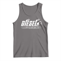 Diesel Because Electric Cars Can't Roll Coal Truck Tank Top Trucker Mechanic Graphic