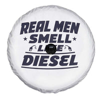 Real Men Smell Like Diesel Truck Mechanic Humor Spare Tire Cover