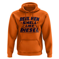 Real Men Smell Like Diesel Truck Mechanic Humor Hoodie