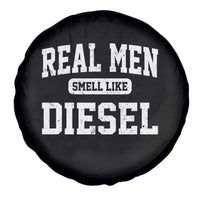 Funny Truck Mechanic Spare Tire Cover Real Men Smell Like Diesel
