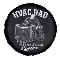 HVAC Dad Spare Tire Cover Funny Technician Fathers Day Graphic