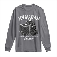 HVAC Dad Long Sleeve Shirt Funny Technician Fathers Day Graphic