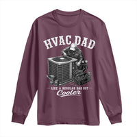 HVAC Dad Long Sleeve Shirt Funny Technician Fathers Day Graphic