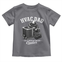 HVAC Dad Toddler T Shirt Funny Technician Fathers Day Graphic