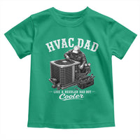 HVAC Dad Toddler T Shirt Funny Technician Fathers Day Graphic
