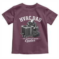 HVAC Dad Toddler T Shirt Funny Technician Fathers Day Graphic
