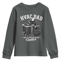 HVAC Dad Youth Sweatshirt Funny Technician Fathers Day Graphic