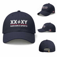 XX Does Not Equal XY Save Girls Sports Baseball Cap