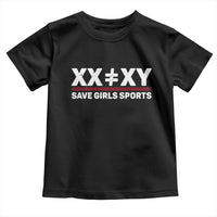 XX Does Not Equal XY Save Girls Sports Toddler T Shirt