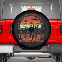 WKRP Turkey Drop Spare Tire Cover Funny Thanksgiving Day First Annual WKRP - Wonder Print Shop