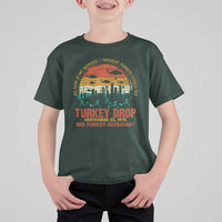 WKRP Turkey Drop T Shirt For Kid Funny Thanksgiving Day First Annual WKRP - Wonder Print Shop