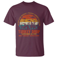 WKRP Turkey Drop T Shirt Funny Thanksgiving Day First Annual WKRP - Wonder Print Shop