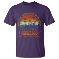 WKRP Turkey Drop T Shirt Funny Thanksgiving Day First Annual WKRP - Wonder Print Shop