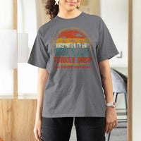 WKRP Turkey Drop T Shirt For Women Funny Thanksgiving Day First Annual WKRP - Wonder Print Shop