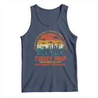 WKRP Turkey Drop Tank Top Funny Thanksgiving Day First Annual WKRP - Wonder Print Shop