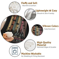 WKRP Turkey Drop Throw Blanket Retro First Annual WKRP Funny Thanksgiving Day - Wonder Print Shop