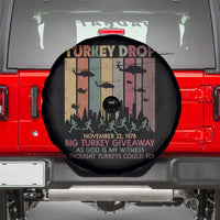 WKRP Turkey Drop Spare Tire Cover Retro First Annual WKRP Funny Thanksgiving Day - Wonder Print Shop