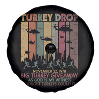 WKRP Turkey Drop Spare Tire Cover Retro First Annual WKRP Funny Thanksgiving Day - Wonder Print Shop