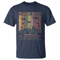 WKRP Turkey Drop T Shirt Retro First Annual WKRP Funny Thanksgiving Day - Wonder Print Shop