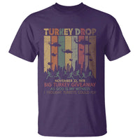 WKRP Turkey Drop T Shirt Retro First Annual WKRP Funny Thanksgiving Day - Wonder Print Shop