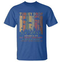 WKRP Turkey Drop T Shirt Retro First Annual WKRP Funny Thanksgiving Day - Wonder Print Shop