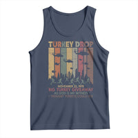 WKRP Turkey Drop Tank Top Retro First Annual WKRP Funny Thanksgiving Day - Wonder Print Shop