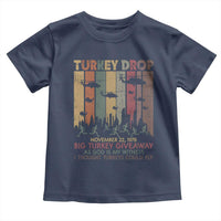 WKRP Turkey Drop Toddler T Shirt Retro First Annual WKRP Funny Thanksgiving Day - Wonder Print Shop