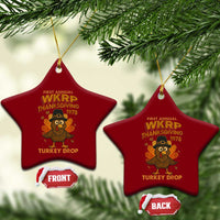 First Annual WKRP Ceramic Ornament Funny Thanksgiving Day WKRP Turkey Drop - Wonder Print Shop