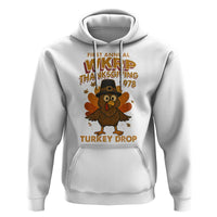 First Annual WKRP Hoodie Funny Thanksgiving Day WKRP Turkey Drop - Wonder Print Shop