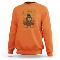 First Annual WKRP Sweatshirt Funny Thanksgiving Day WKRP Turkey Drop - Wonder Print Shop