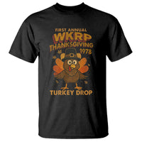 First Annual WKRP T Shirt Funny Thanksgiving Day WKRP Turkey Drop - Wonder Print Shop