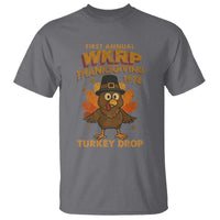 First Annual WKRP T Shirt Funny Thanksgiving Day WKRP Turkey Drop - Wonder Print Shop
