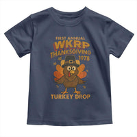 First Annual WKRP Toddler T Shirt Funny Thanksgiving Day WKRP Turkey Drop - Wonder Print Shop